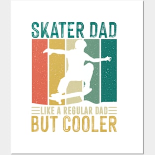 Retro Skater Dad Posters and Art